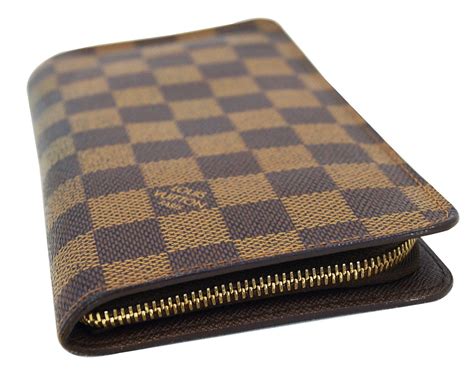 louis vuitton porte monnaie nm damier ebene|Porte.